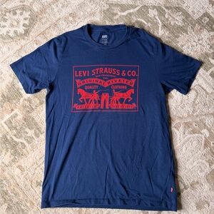Levi's Dark Blue Graphic Tee